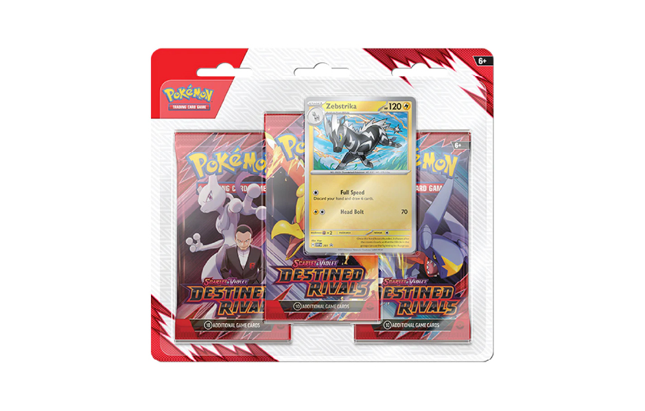 Vortex Game Store - Pokemon TCG SV10 - Destined Rivals 3 Pack